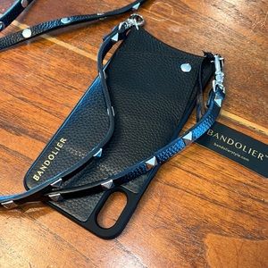 Bandolier NWT Crossbody phone case iPhone XS Max